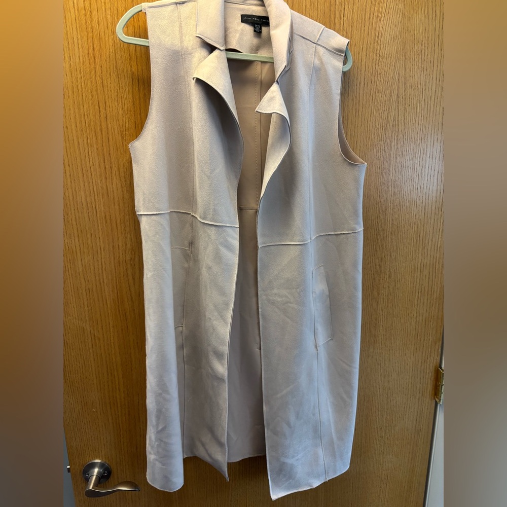 Suede Beige Women's Vest